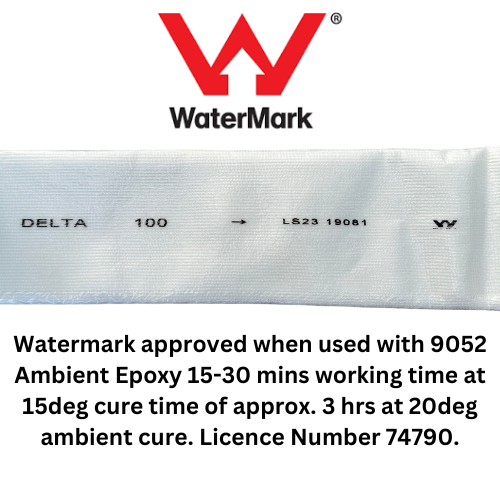 Watermark Approved Delta Liner & Epoxy Resin Bundle DN100