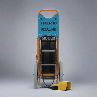 Fixer 10 is a high speed cleaning machine. With 30m of cable in sheath &amp; 240V power you can take on the toughest of blocked drains. Use in preparation for cipp pipe relining installation