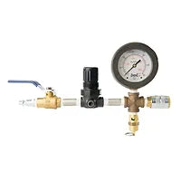 Complete kit- Pressure is a major element when pipe relining, we have combined quality and tested valves, gauges and CENJ fittings. Don't risk using anything else.&nbsp;  Suitable for cured in place pipe relining.  Quality CENJ adaptors and quality gauge and regulator!