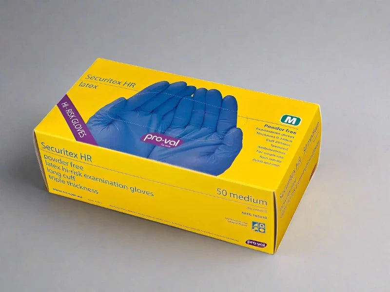 HR Examination Gloves are ideal for the user who requires protection in hazardous, non-hazardous and hi-risk applications and environments where there is greater risk of contamination for the wearer. The Securitex HR is a premium quality glove that is three times thicker than standard Latex Gloves and the extra long cuff provides extended protection.  The premium choice for cipp drain rehabilitation, inversion lining and all pipe relining works.